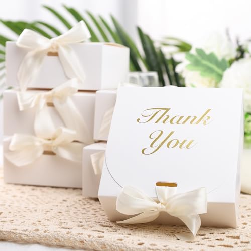 VGOODALL 20PCS Mini Gift Boxes with Bow Ribbon