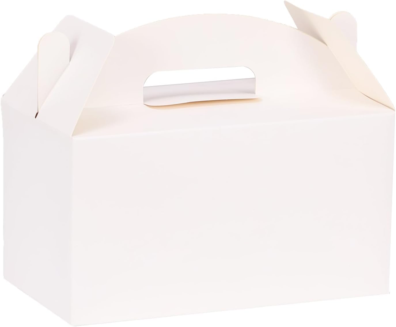 Aosric White Gable Boxes with Handles 12 Pcs Gift Boxes