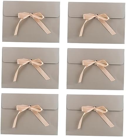 SEWOART 6pcs Bow Knot Gift Boxes for Parties and Celebrations