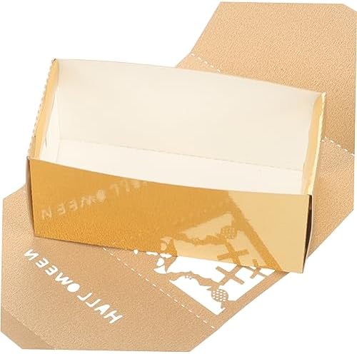 Veemoon 50pcs Halloween Treat Boxes with Spooky Designs