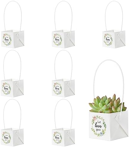 WATINC 40Pcs Succulent Gift Wrap Bags Set