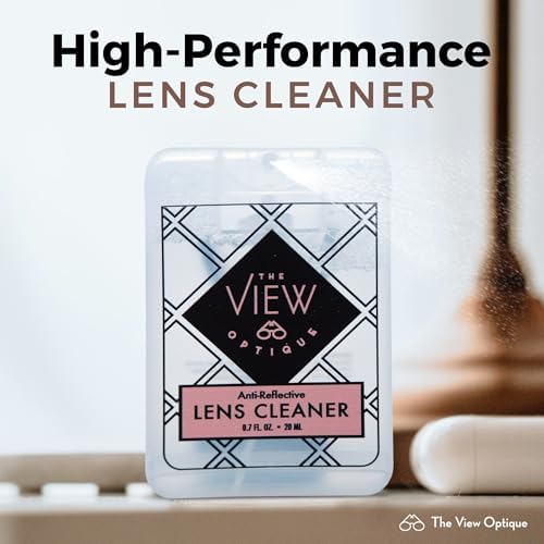 Anti Reflective Lens Cleaner Spray Kit - 2 Piece Set