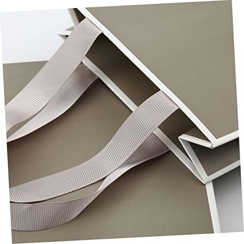 PartyKindom 4pcs Jewelry Packaging Bags with Ribbon Handles for Parties and Weddings