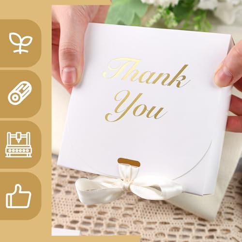 VGOODALL 20PCS Mini Gift Boxes with Bow Ribbon