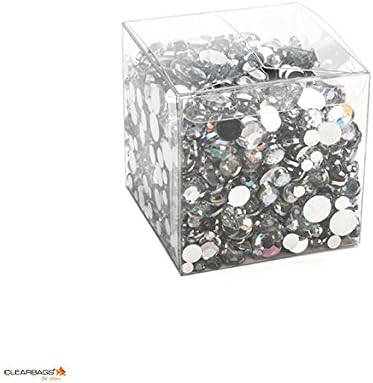 3x3x3 Clear Gift Boxes 25 Pack