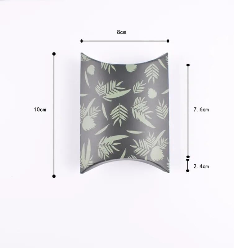 MODADA Mini Paper Pillow Gift Bags 10pcs Snowscene Design