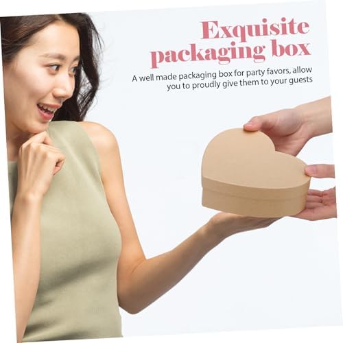 BIUDECO Heart Shaped DIY Gift Box for Valentines Day Weddings Birthdays