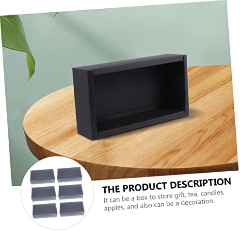 Butifulsic 6pcs Kraft Paper Drawer for Gift Wrapping and Present Packaging
