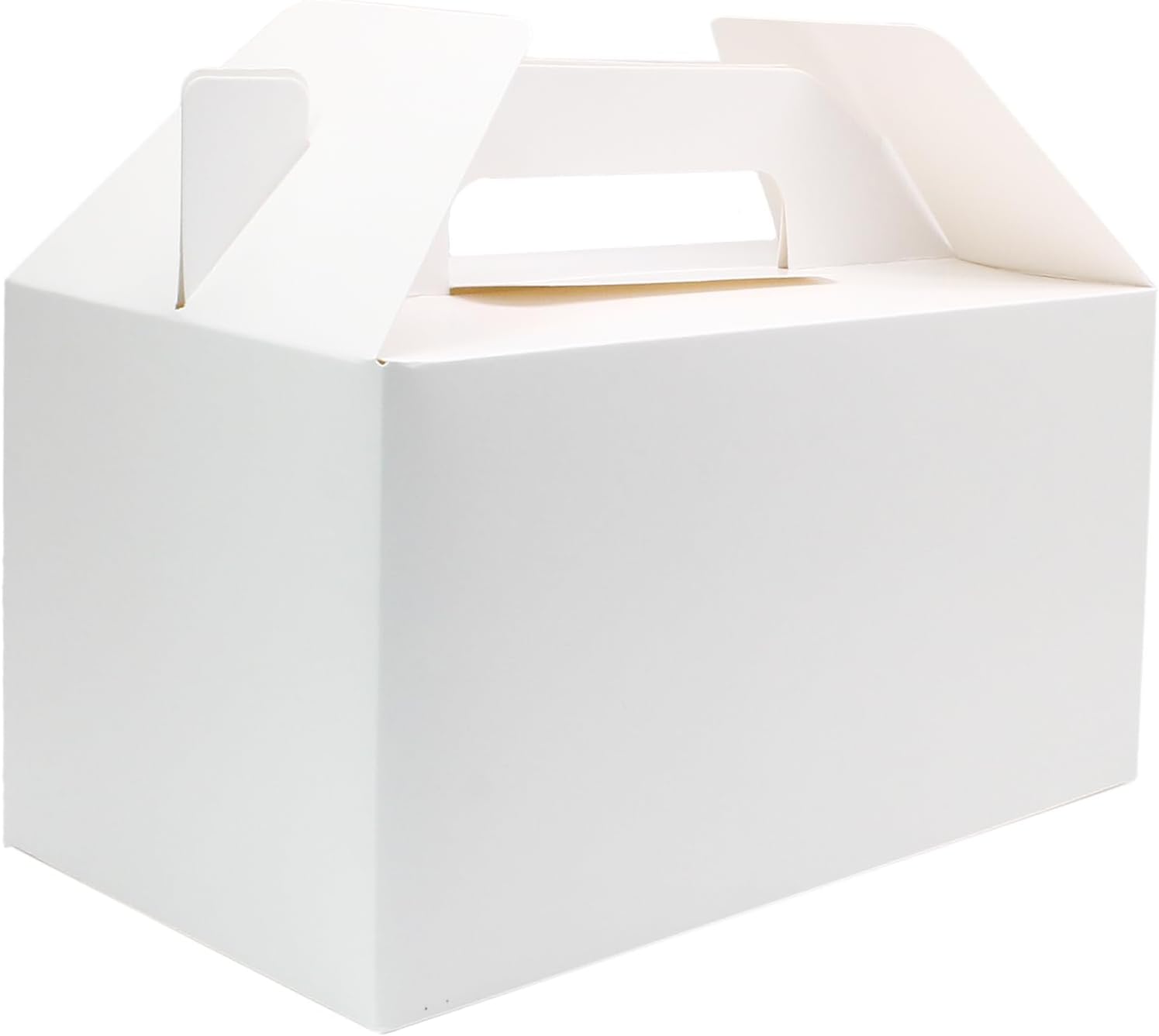 Biaungdo 30 Pack White Gable Boxes for Party Favor