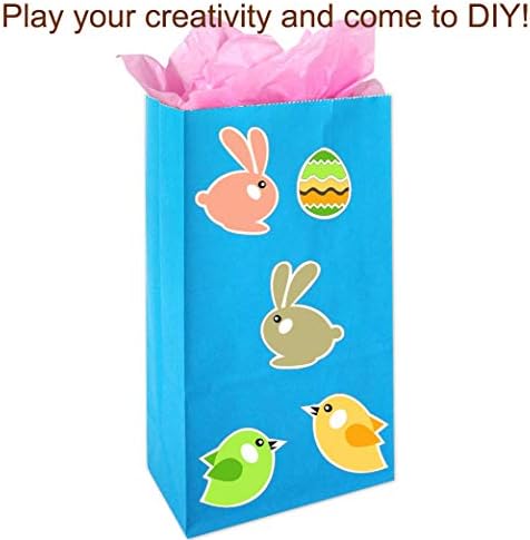 KEYYOOMY Small Rainbow Party Favor Bags 24 CT