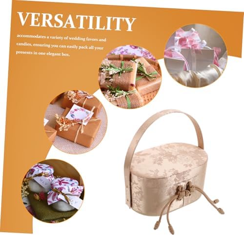 Beaupretty Wedding Candy Boxes with Decorative Handle