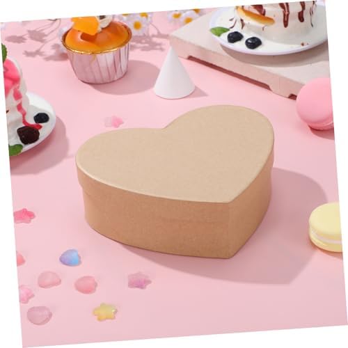 NIYANGLE Heart Shaped Candy Jewelry Storage Box