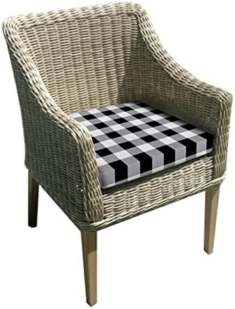 4 Pack Waterproof Patio Cushion Covers for Outdoor Furniture