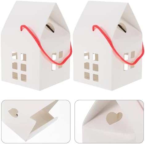 15Pcs House Shaped Candy Boxes for Party Favors