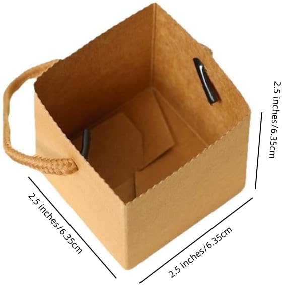 Urier 40 Succulent Wraps with Handles for Gift Packaging