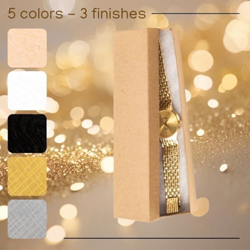 Prestige and Fancy Jewelry Gift Boxes 20 Pack Brown