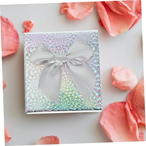 LIFKOME 6pcs Square Paper Gift Boxes for Wrapping