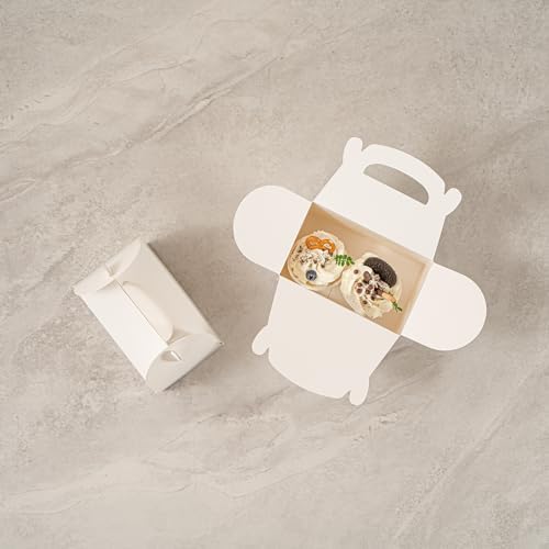 Restaurantware Bio Tek 6x35x35 Inch Gable Boxes 25 Gift Boxes