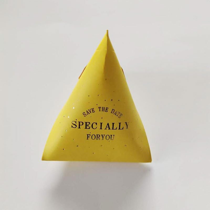 MODADA Triangular Gift Bags for Party Baby Shower Wedding Favours