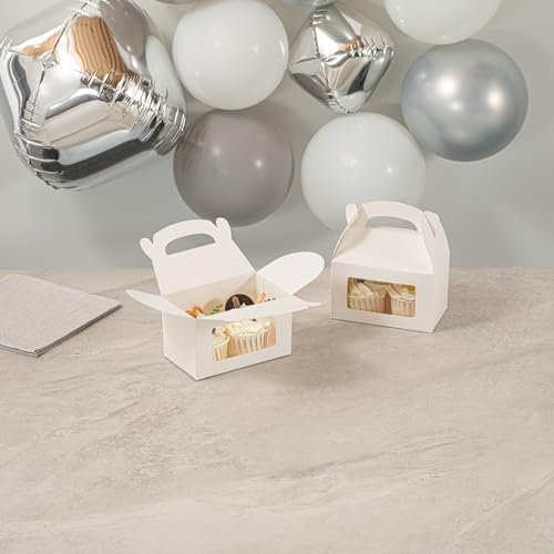 Restaurantware Bio Tek 6x35x35 Inch Gable Boxes 25 Gift Boxes