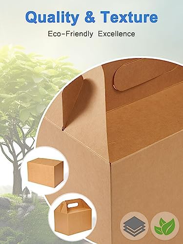 Shallive 15 Pcs Large Treat Boxes With Handle