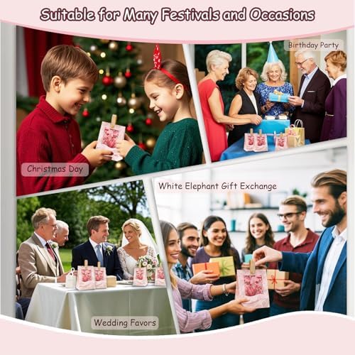 FAYEVIVI 20pcs Pink Gift Boxes with Lids