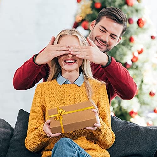Zonon 30PCS Kraft Paper Drawer Boxes for Gifts
