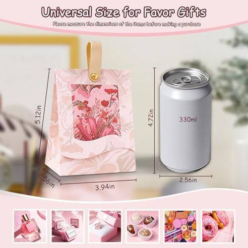 FAYEVIVI 20pcs Pink Gift Boxes with Lids