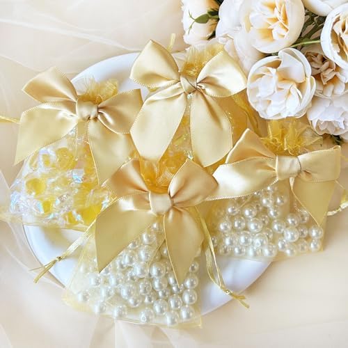 Esdallina 40 PCS 36x47 Premium Sheer Organza Gift Bags