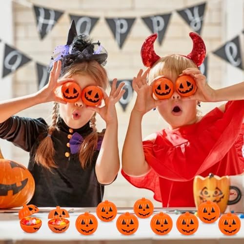 FOIMAS Halloween Pumpkin Candy Box 36pcs