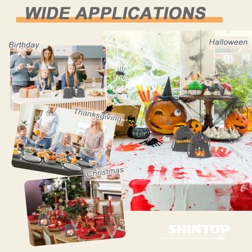 Shintop 50pcs Velvet Gift Bags 3x4inch Grey Drawstring Pouches