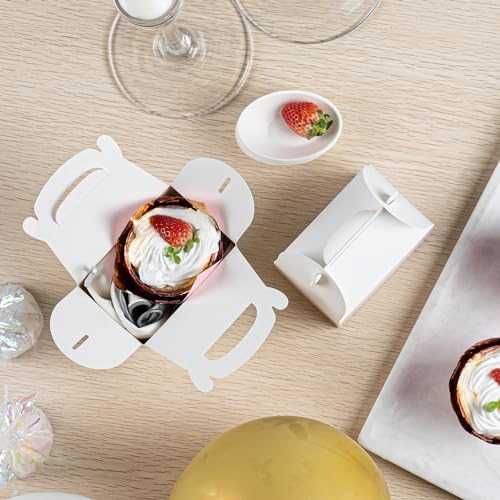 Restaurantware Bio Tek 4x25x25 Inch Gable Boxes 25 Count 1