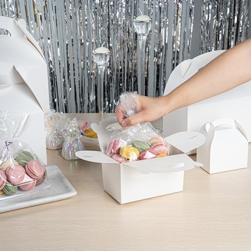 Restaurantware Bio Tek 6x35x35 Inch Gable Boxes For Party Favors 1