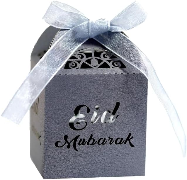 MODADA Ramadan Candy Gift Bags with Ribbons