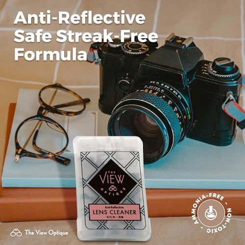Anti Reflective Lens Cleaner Spray Kit - 2 Piece Set