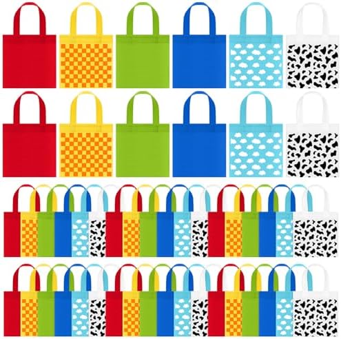 Locmeo 48 Pcs Cartoon Story Gift Bags