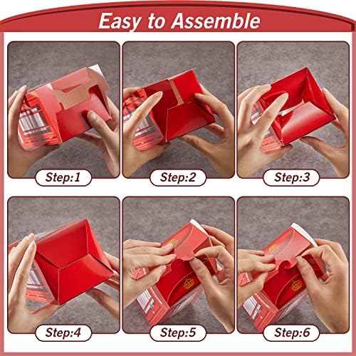 Watersay 16 Pcs British Party Decorations Candy Boxes