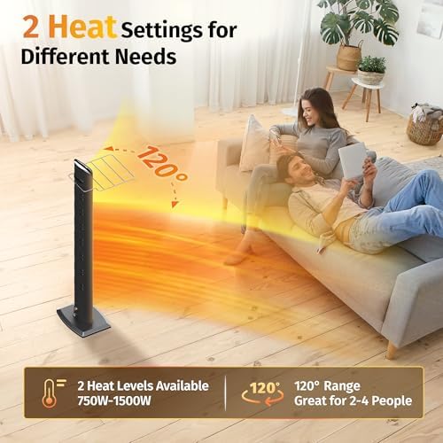 EAST OAK 1500W Portable Infrared Heater