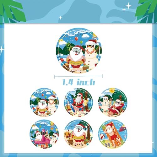 IRCOR Christmas in July Goodie Bags with Stickers