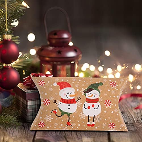 LOKIPA Christmas Gift Pillow Boxes 36 pcs