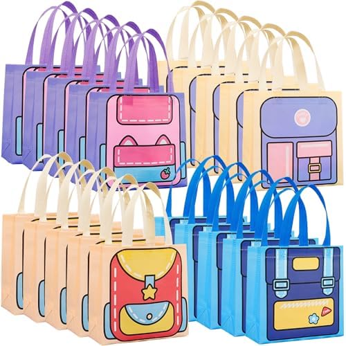 Sitroasho 20 Piece Cartoon Backpack Gift Bags