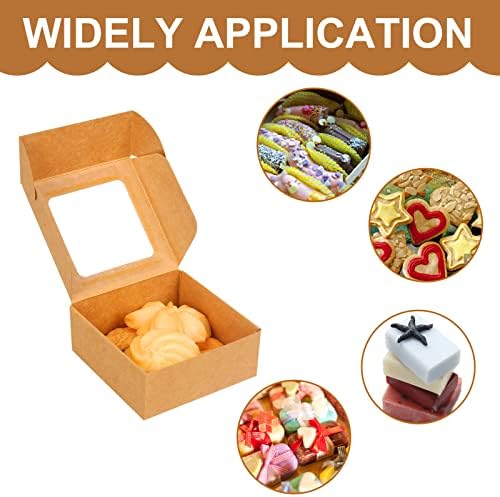 COTOPHER 30Pcs Mini Kraft Soap Boxes with Window 1
