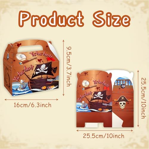 Geluode Pirate Treasure Gift Box Set 12 Pieces