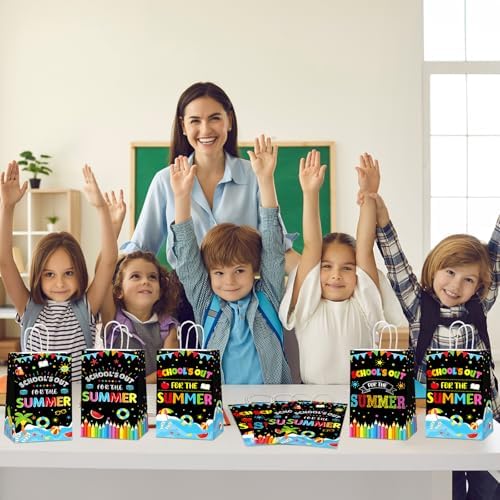 CHUNNIN 24pcs Summer Party Gift Bags for Kids