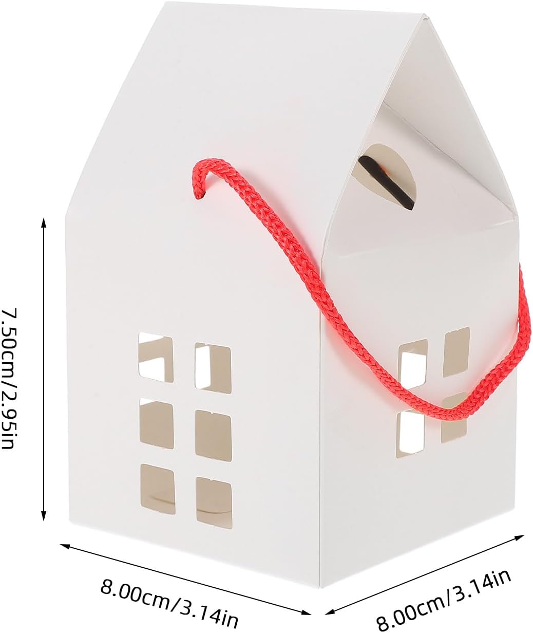 15Pcs House Shaped Candy Boxes for Party Favors