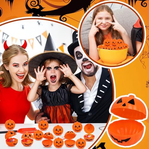FOIMAS Halloween Pumpkin Candy Box 36pcs
