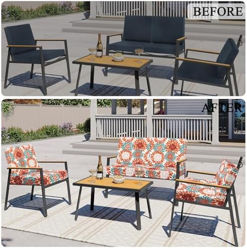 HEBE Outdoor Cushion Covers Set of 12