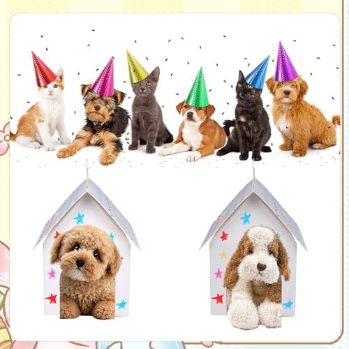 24pcs Dog Party Favor Boxes for Birthday Celebrations