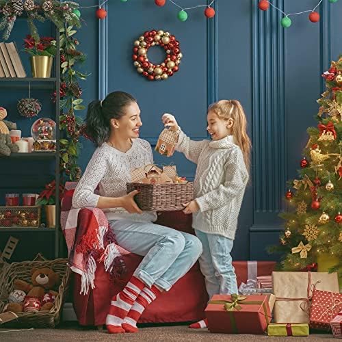 ANCIENTPWR 20 PCS Small Christmas Gingerbread Treat Boxes