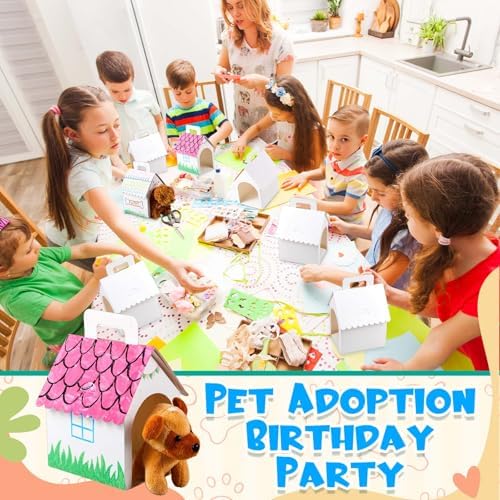 ShinyRelief 16 Pcs Dog Treat Gift Boxes with Handle